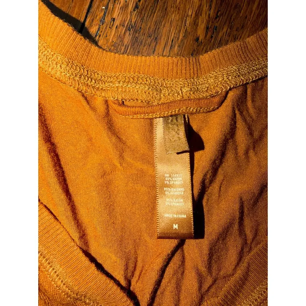 SKIMS Sleep Henley Dress in the shade Copper M Medium